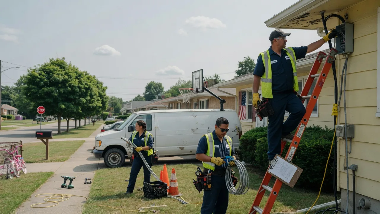 Licensed Electrician in Blue Rock, OH near me